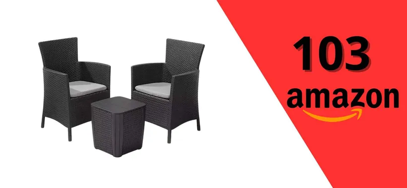 Arreda il balcone con stile: set Keter in offerta a meno di 105€