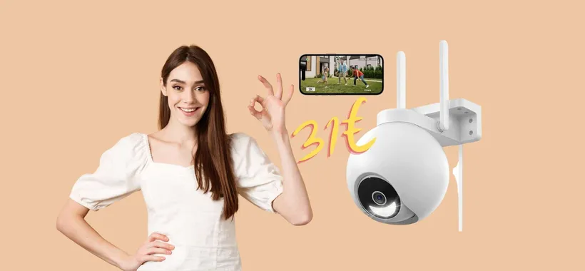 Videocamera WiFi per una casa sicura, DOPPIO SCONTO Amazon (-43%)