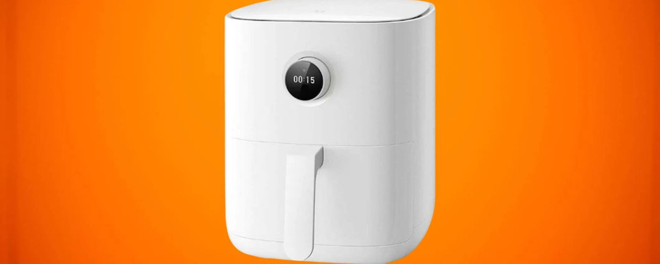 Friggitrice ad aria Xiaomi in offerta a 69,99€: mangiare bene diventa facilissimo (-42%)