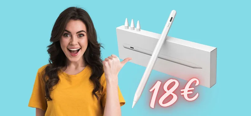 Penna per iPad a PREZZO STRACCIATO, sensibile e precisa (18€)