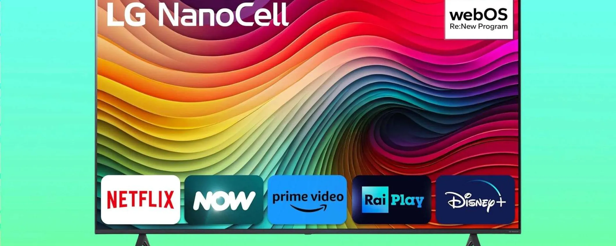 LG Nanocell 55 pollici 2024: il TV 4K è in super offerta (-36%)