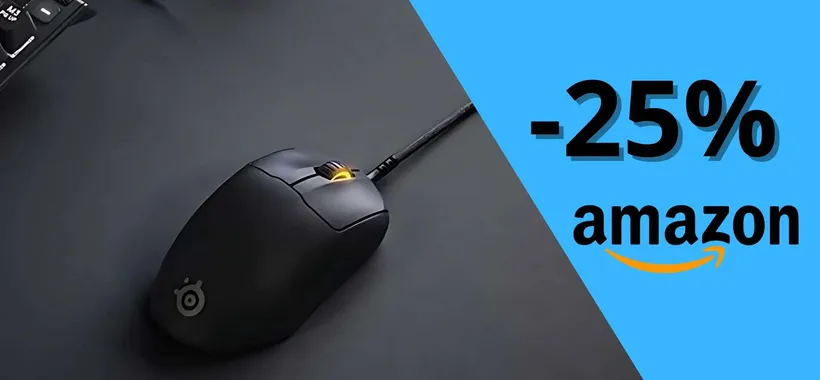 SteelSeries Prime Mini in offerta: il MOUSE DA GAMING da prendere SUBITO (-25%)