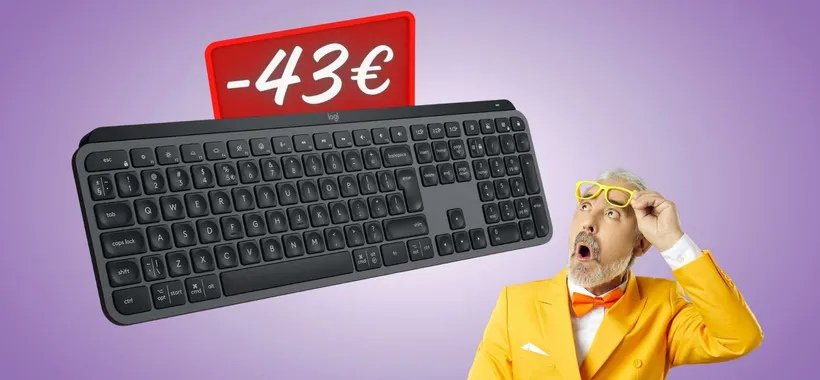 Logitech MX Keys S: la tastiera wireless dei SOGNI a un SUPER PREZZO