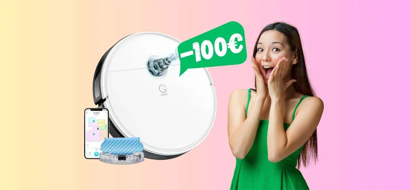 Yeedi vac Max: il robot aspira e lava pavimenti in SCONTO di 100€