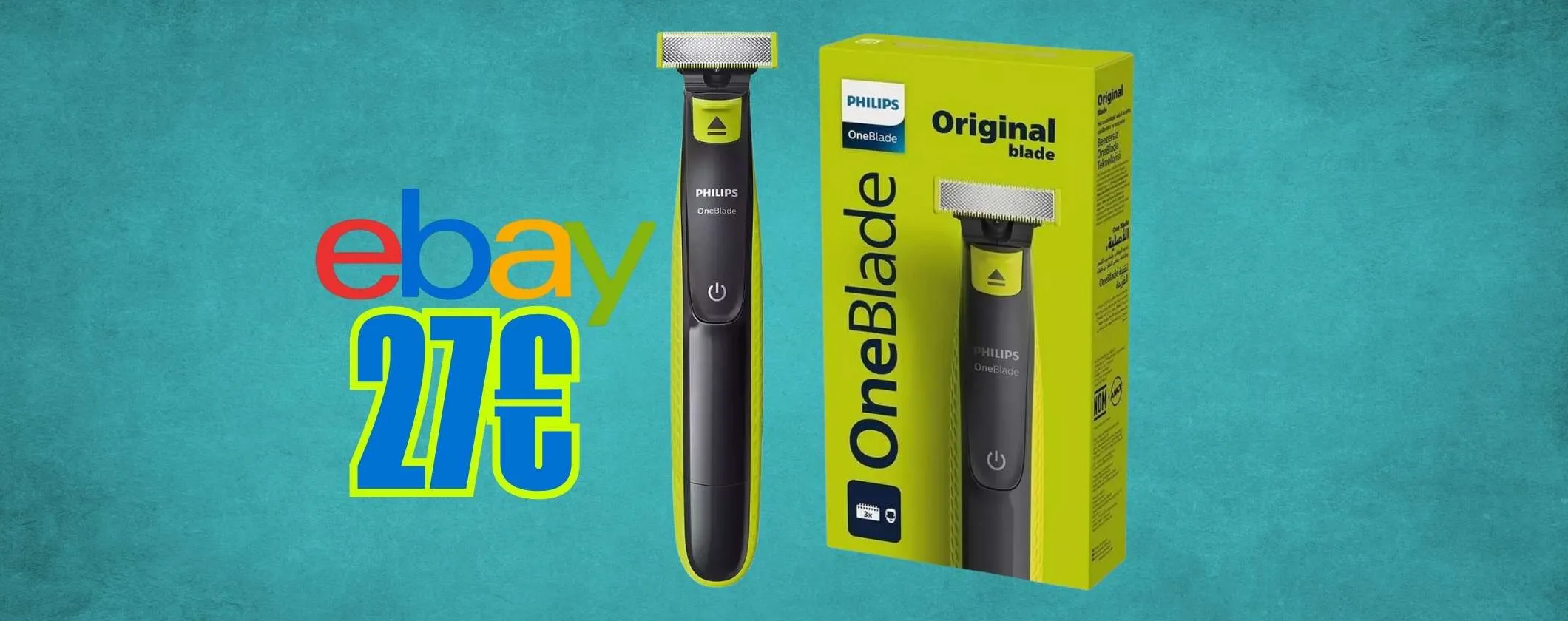 Philips OneBlade: il rasoio elettrico che fa tutto oggi a costo azzerato (27€)