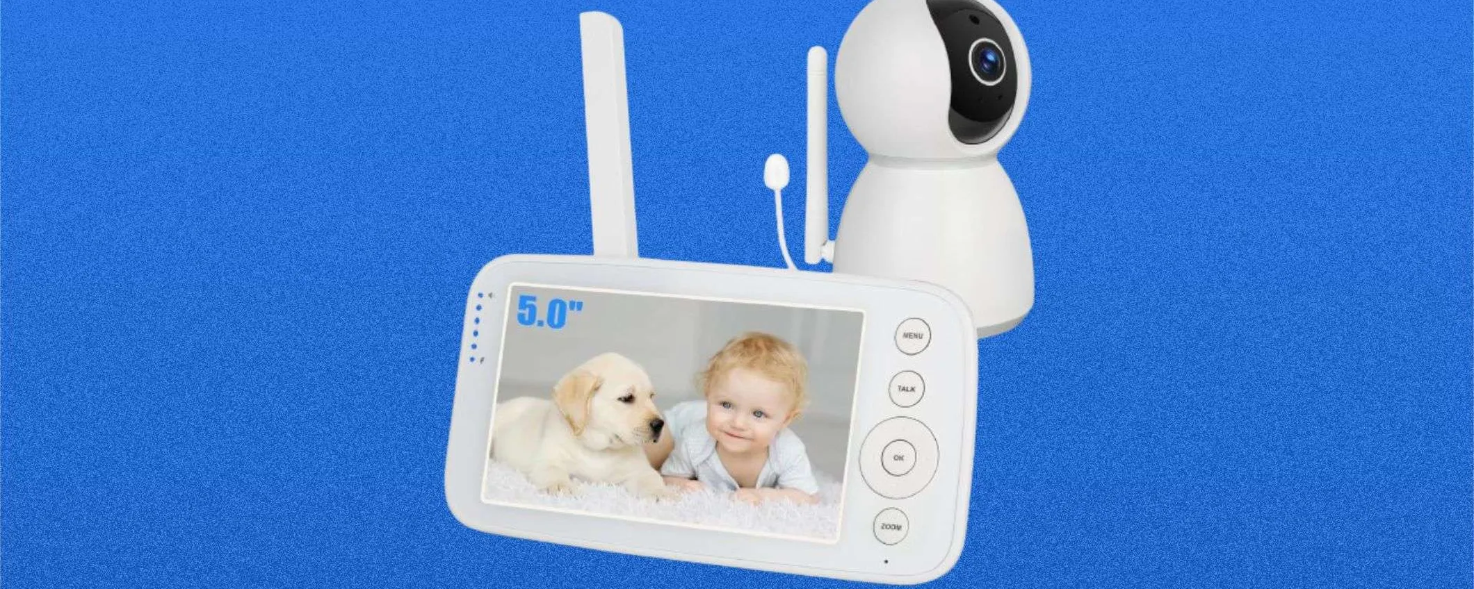 Baby monitor in offerta: sconto imperdibile (-40%) e tantissime funzionalità