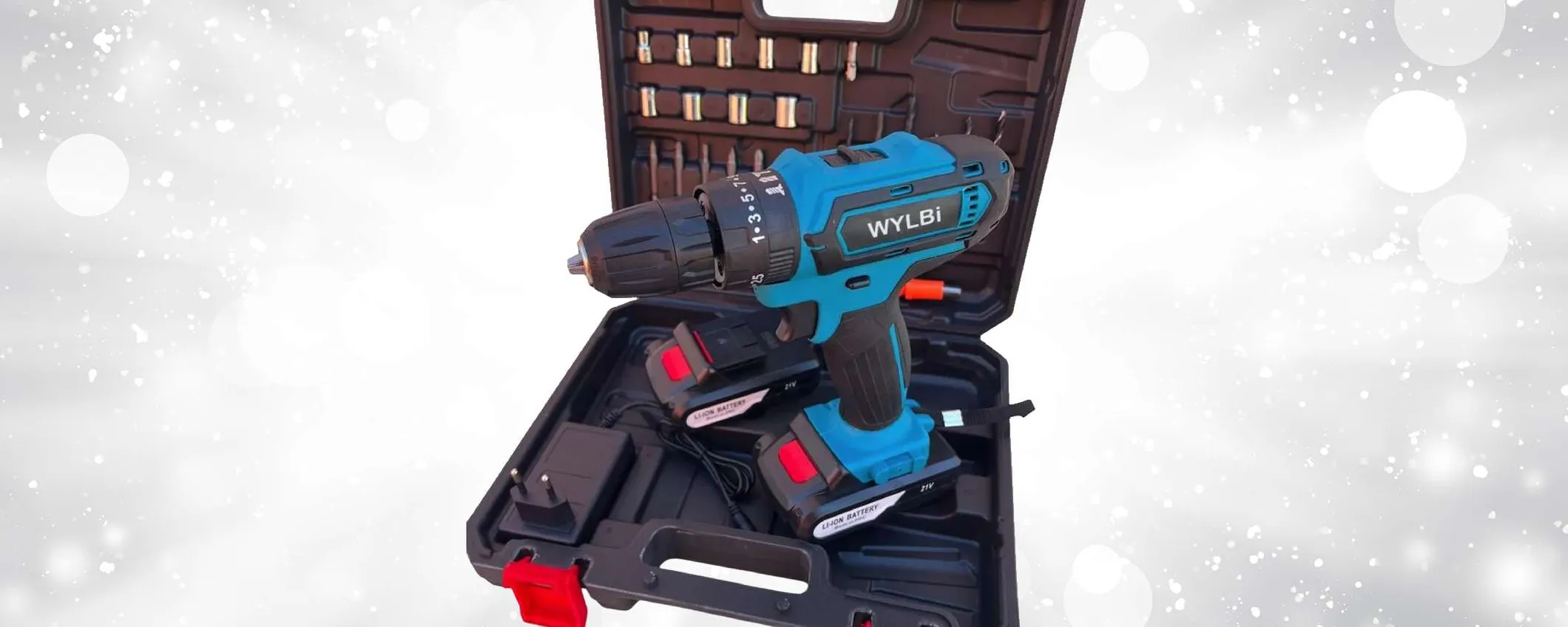Trapano avvitatore a percussione in offertissima a 30€ con accessori inclusi