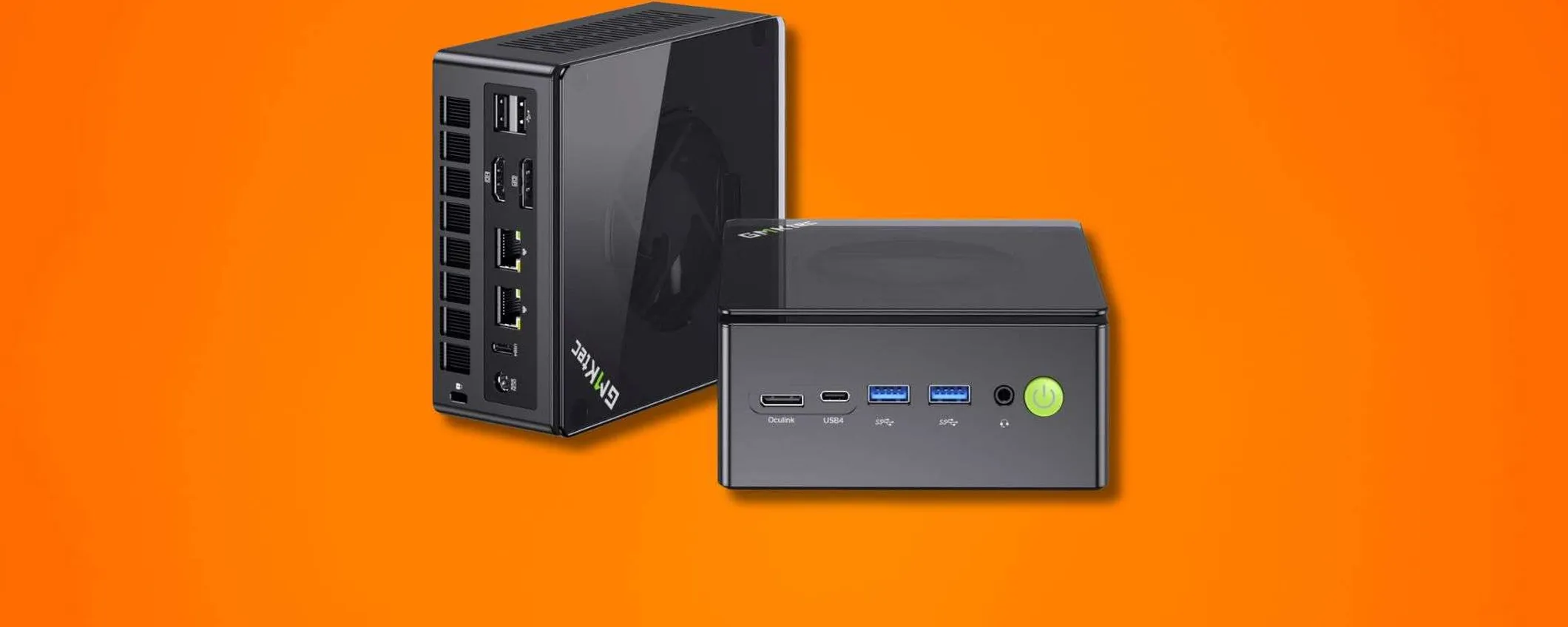 GMKtec K8 Plus a 469,97€: mini PC gaming con Ryzen 7 8845HS, 32GB RAM e 1TB SSD