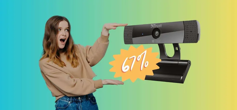 Trust Gaming GXT: webcam FHD a 30 FPS con microfono al 67%