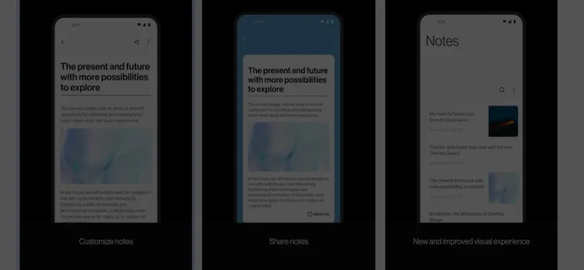OnePlus: l’app Notes sbarca sul Google Play Store