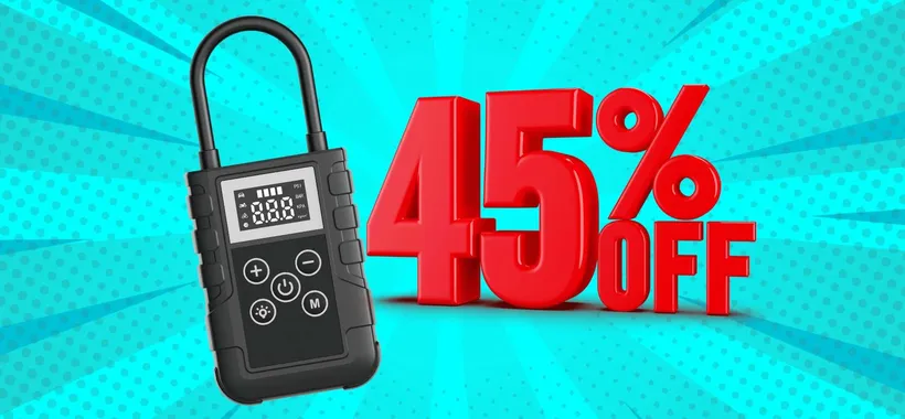 Mini compressore portatile: l'acquisto intelligente per non  rimanere a piedi (-45%)