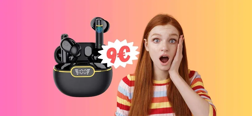 Auricolari wireless a POCHISSIMO con il CODICE SEGRETO (9€)