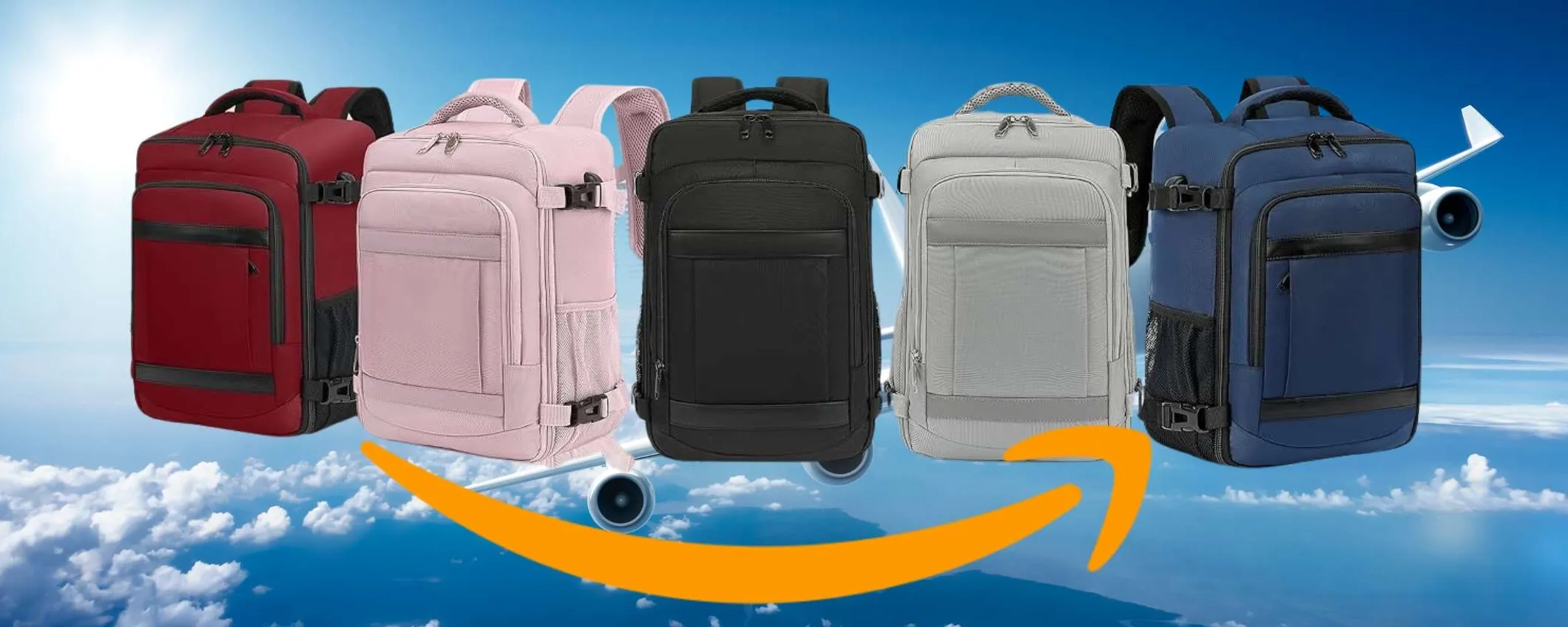 Zaino perfetto per Ryanair: costa pochissimo e non dovrai pagare tasse extra