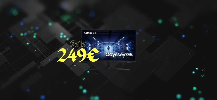 Monitor Gaming Odyssey G5 Curvo: 32" di puro piacere a soli 249€