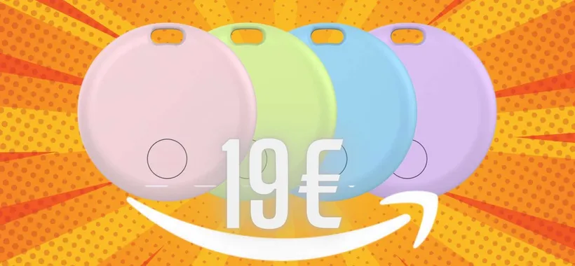Air Tracker Tag: 4 trova oggetti a prezzo sgretolato su Amazon, solo 19€