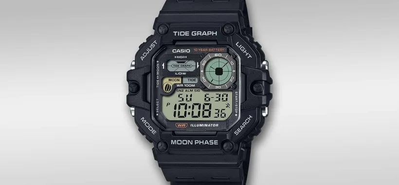 Un orologio tuttofare al polso: Casio da uomo a prezzo occasione su eBay