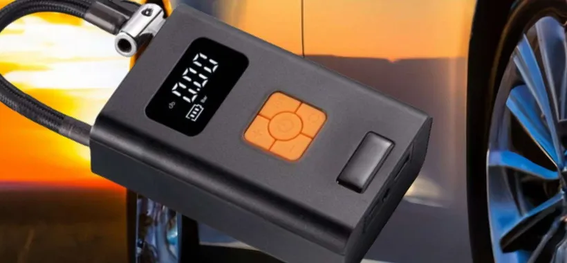 Uno SPETTACOLO di compressore wireless per auto e non solo: prezzo WOW (21€)