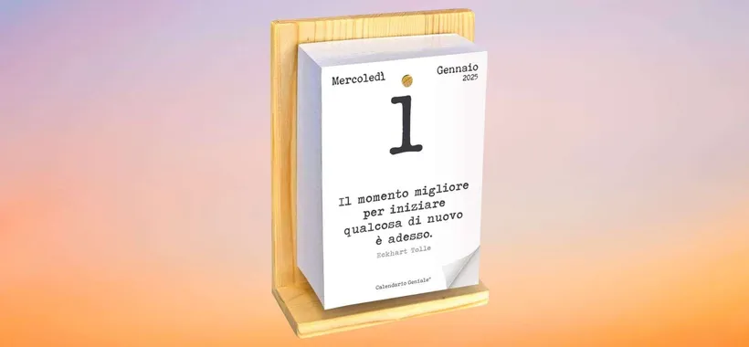 Calendario Geniale 2025: l'originale è in offerta Black Friday su Amazon (-30%)