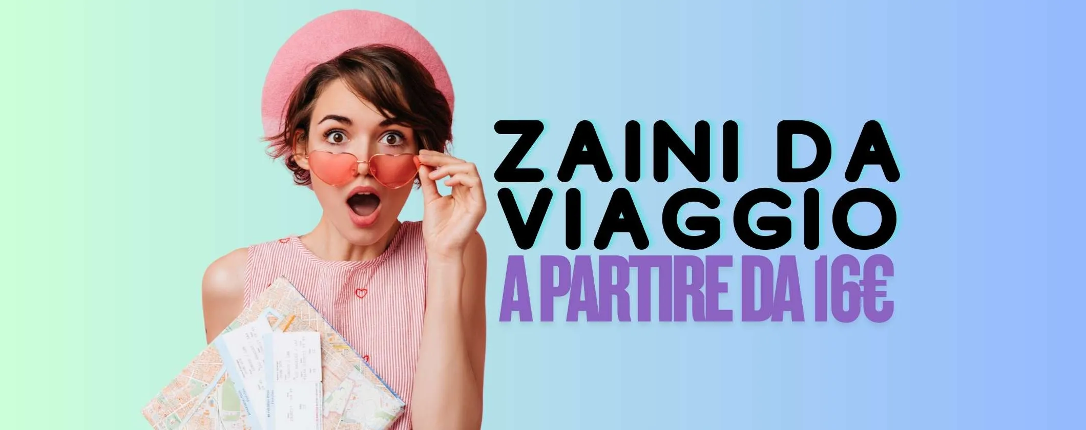 Tutti gli zaini da viaggio per le compagnie low cost a partire da 16€