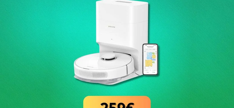 Dreame D10 Plus Gen 2: aspirapolvere e lavapavimenti con svuotamento automatico a soli 259€