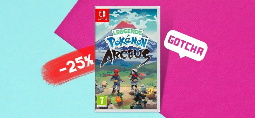Pokémon: Arceus, parti all'avventura su Switch al prezzo MINIMO