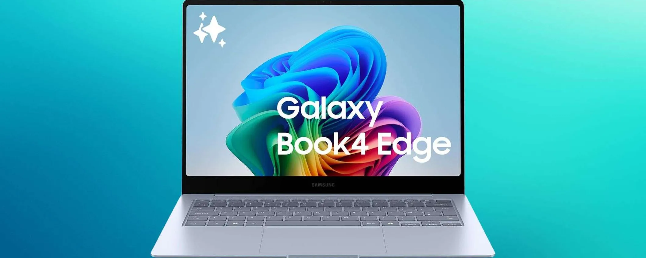 Risparmia 410€ sul Samsung Galaxy Book4 Edge: Snapdragon Elite X e SSD 512GB