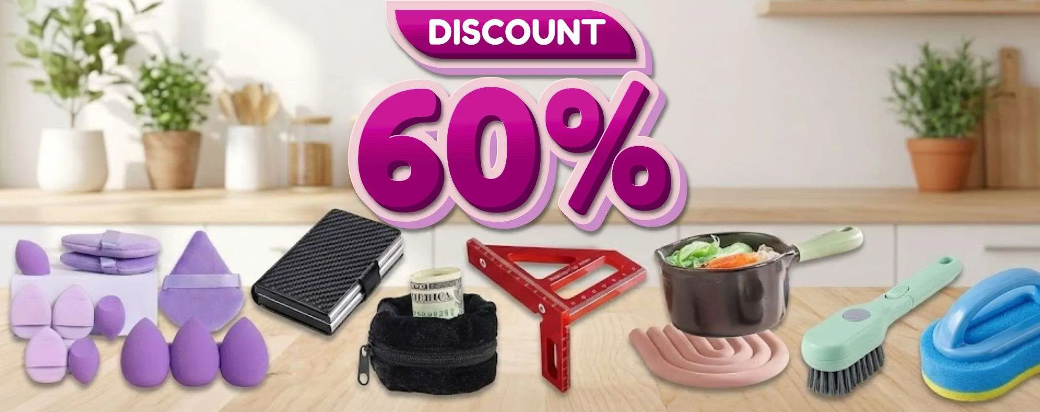 Amazon Haul: sconto 60% immediato su una VALANGA di gadget (da 0,25€)