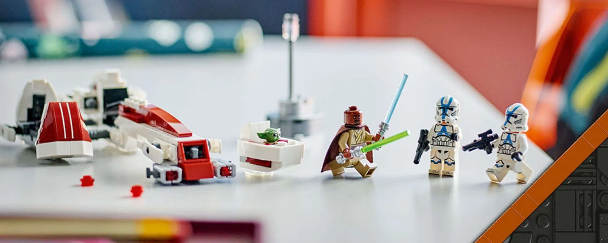 Set LEGO Star Wars La Fuga del BARC Speeder in offerta: costruisci l'avventura di Grogu