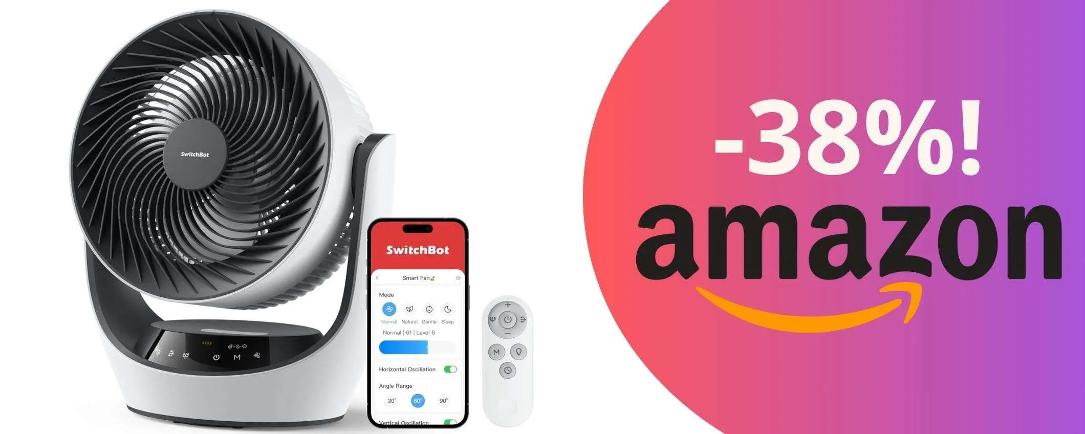 Il ventilatore SMART perfetto per l'estate: l'offerta imperdibile scade tra poche ore! Affrettati