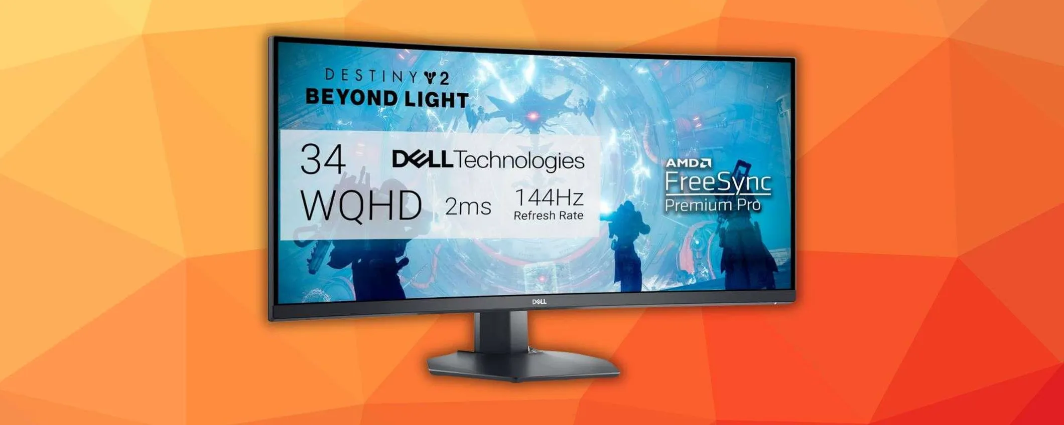 Dell, sconto del 21% su questo IMMENSO monitor curvo da gaming (Amazon)