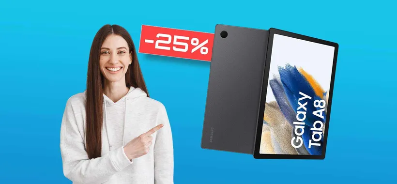 Tablet Samsung a prezzo BOMBA ma solo per pochi giorni (-25%)