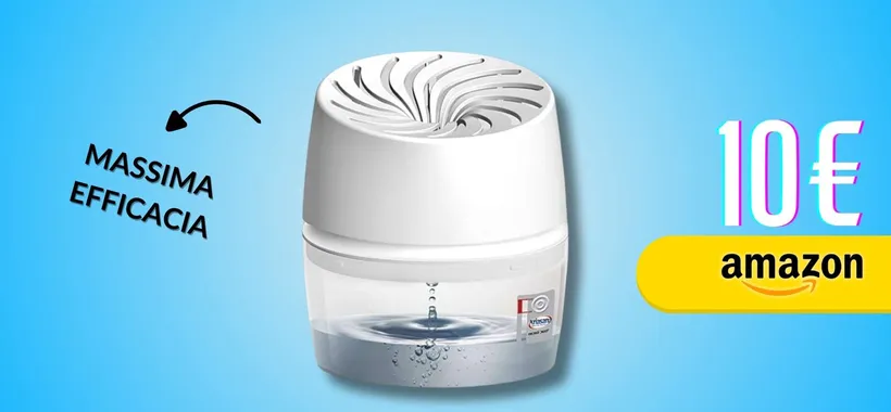Assorbiumidità a 360° per un bagno sano e profumato a soli 10€