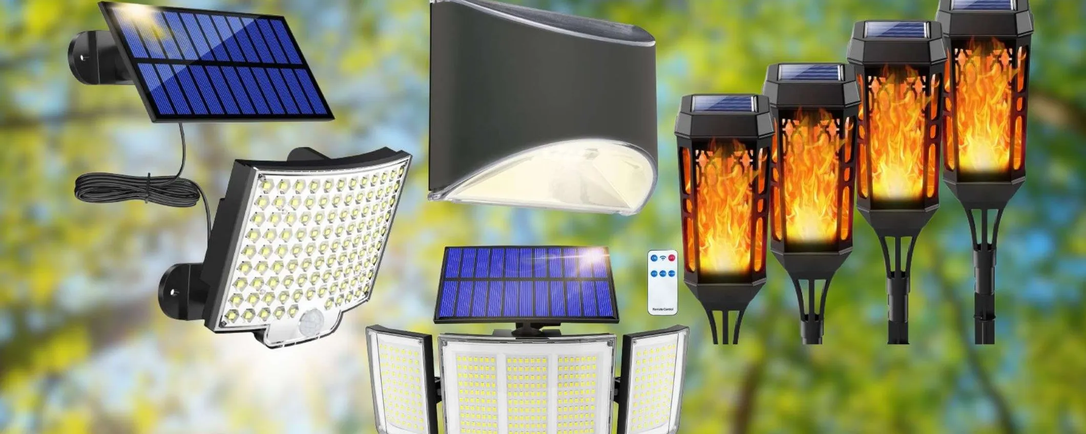 Illuminazione solare in SVENDITA PIENA su Amazon (da 8,99€ a meno di 20€)