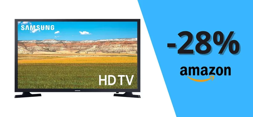 Samsung Smart TV da 32" a soli 215,51€: a questo prezzo è un BEST BUY
