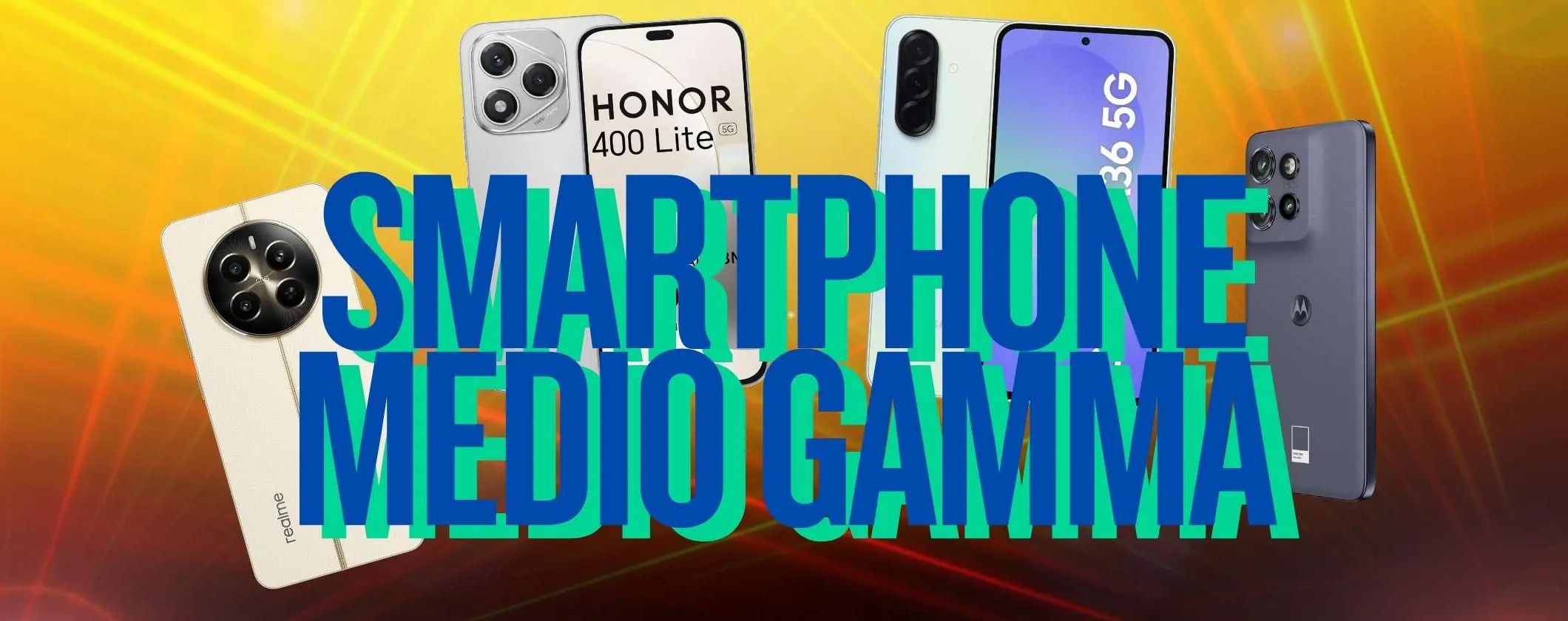 Amazon sbanca con 5 offerte shock sugli smartphone medio gamma