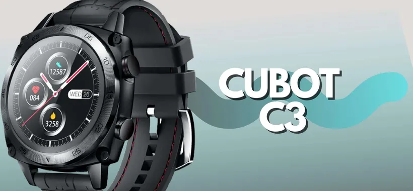 Cubot C3: smartwatch completo FAVOLOSO con coupon