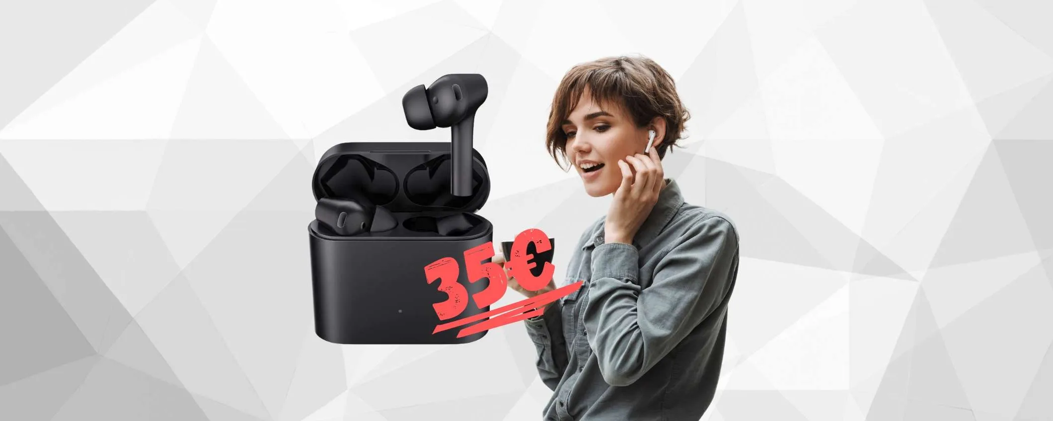 Earphones 2 Pro: gli auricolari wireless by Xiaomi tuoi con 35€