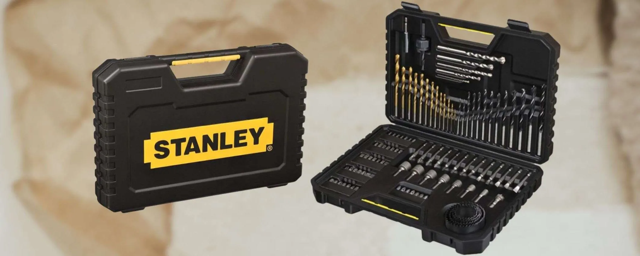 Stanley PROMO SHOCK: set 100 in 1 a prezzo ridicolo su Amazon (23€)