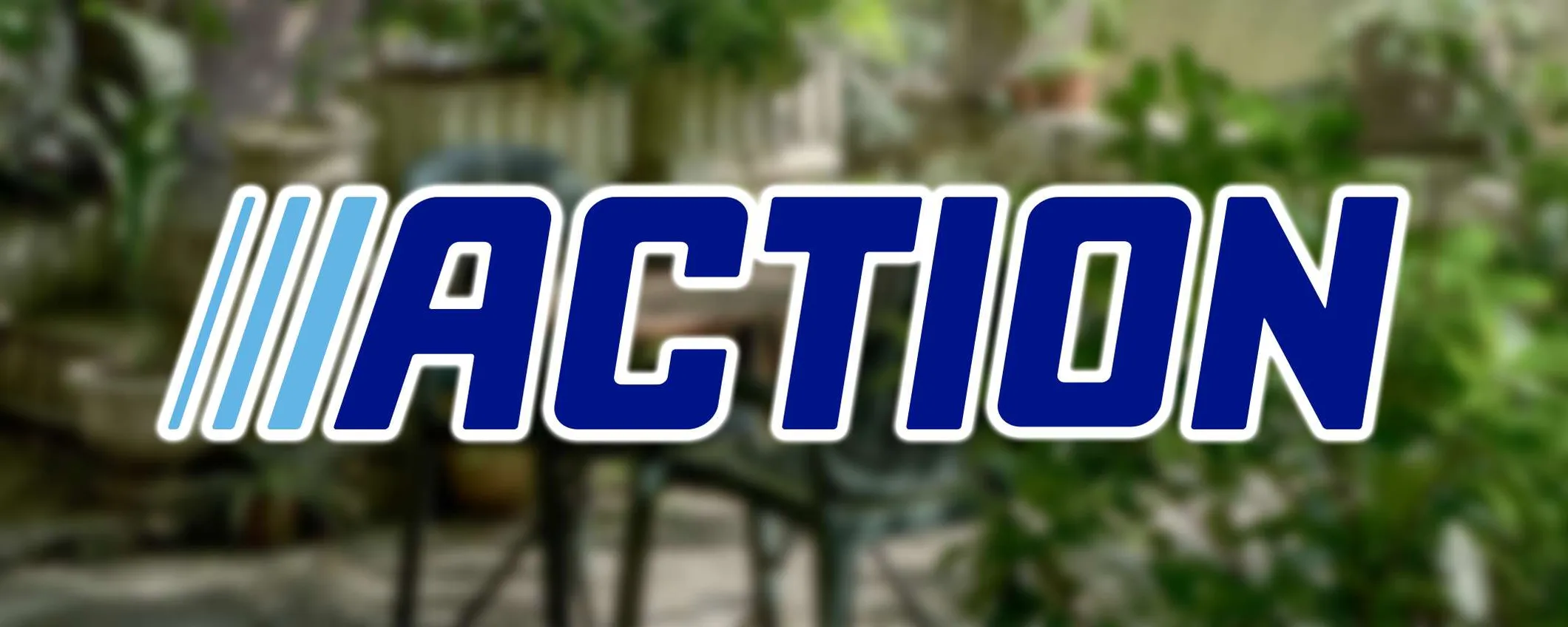 Pratico e bello da vedere: il set da giardino ACTION a prezzo bomba