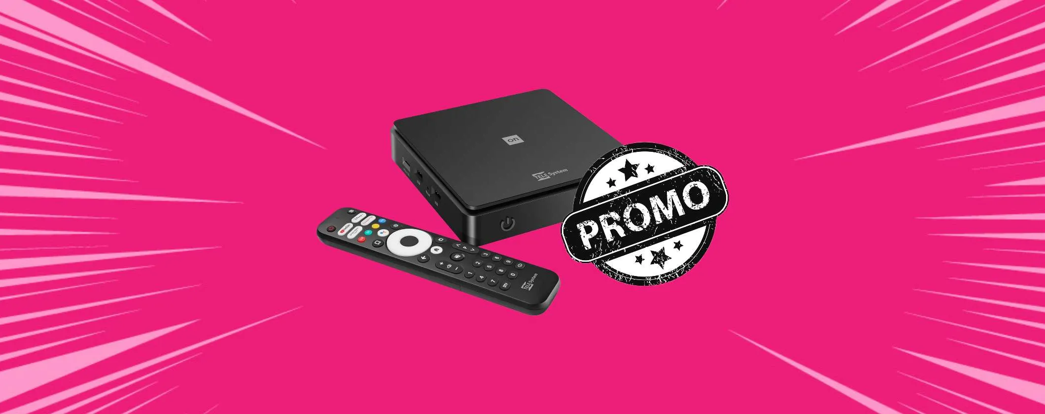 TELE System ON T2: DVB-T2 e Android TV in un unico decoder a meno di 50€