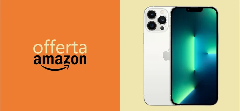 Apple iPhone 13 Pro Max: SCONTO IMPERDIBILE su Amazon (-90 euro)