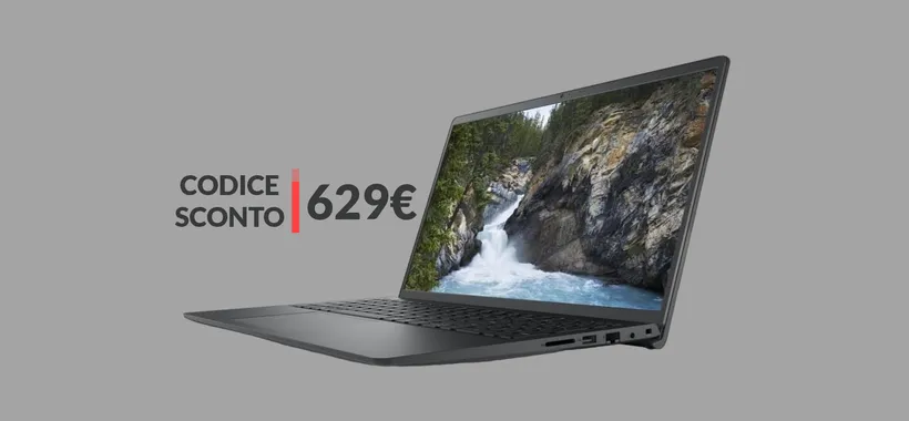 Notebook Dell con processore i7: potenza smisurata a soli 629€