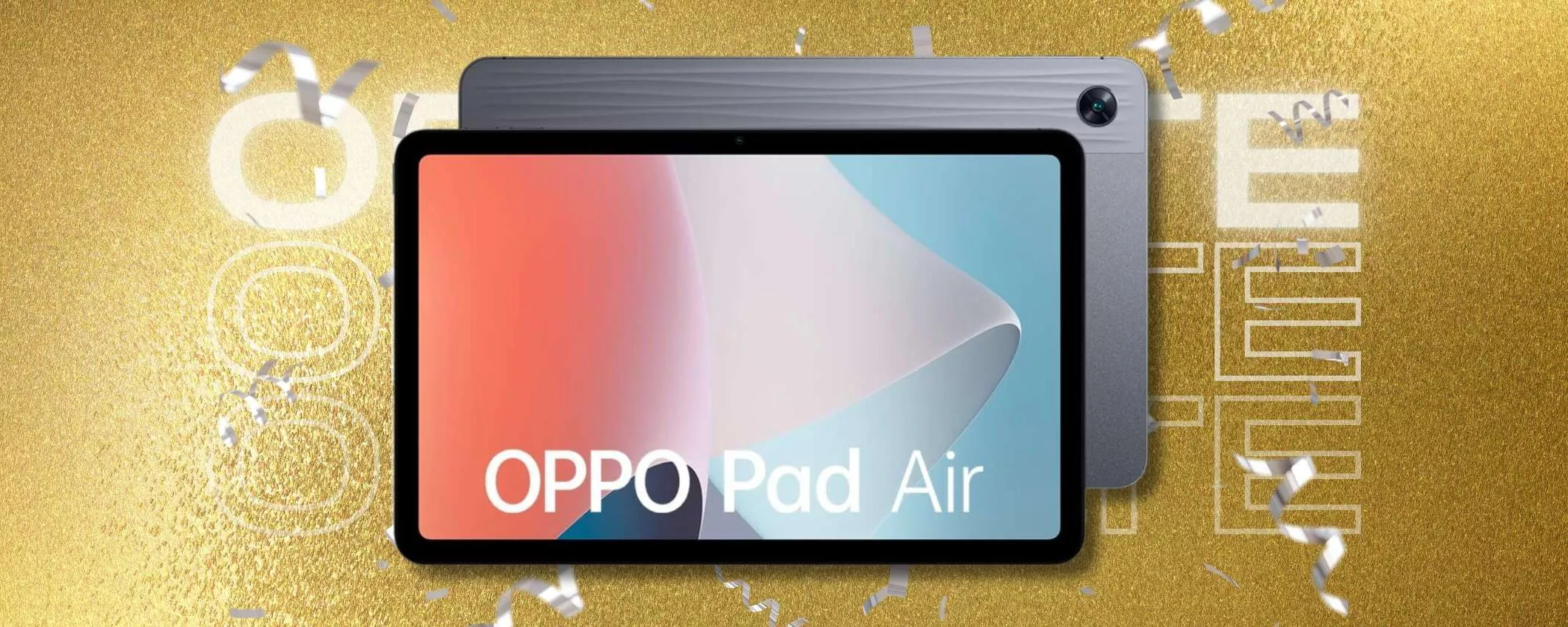 OPPO Pad Air è il tablet che meriti: sensazionale in tutto (-120€)