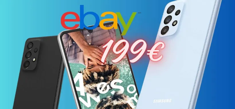Samsung Galaxy A33 5G da 128GB in OFFERTA BOMBA su eBay (solo 199€)