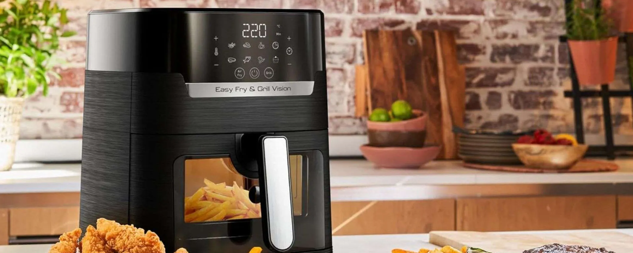 Friggitrice ad aria in offerta a prezzo top: Moulinex Easy Fry a soli 89,99€ su Amazon