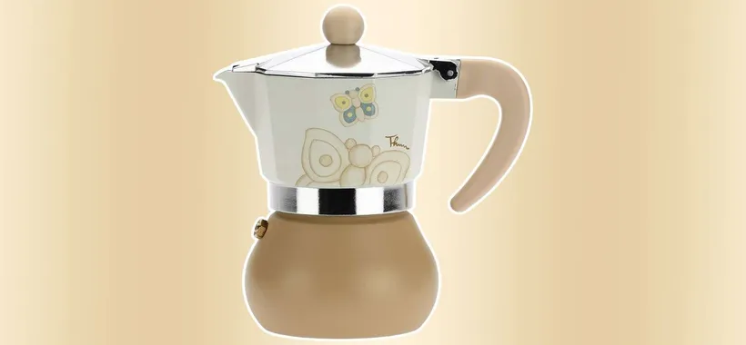 Caffettiera decorata THUN: un affare su Amazon con lo sconto LAMPO (-30%)