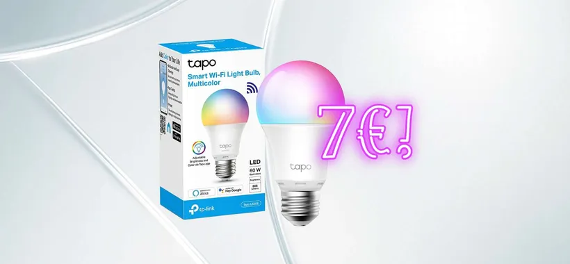 La Lampadina Smart Tapo crolla a 7€ su Amazon per il Black Friday
