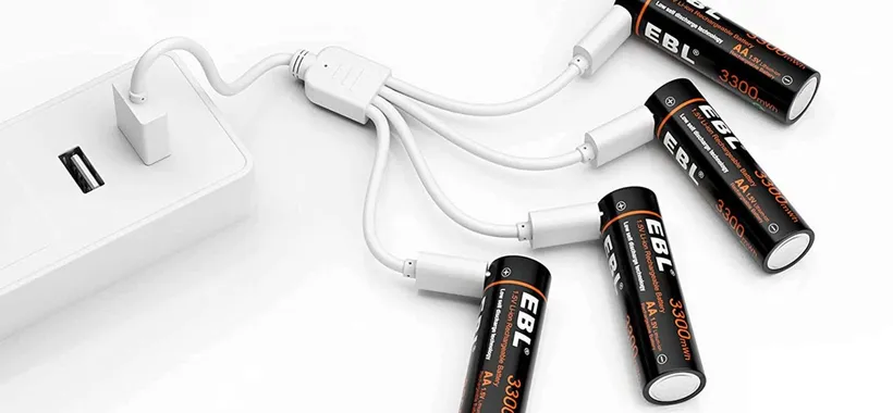 Batterie stilo con ricarica USB, GENIALATA mai vista: a 5€ al pz (Amazon)