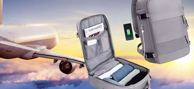 Zaino bagaglio, in aeroporto lo usano tutti: porti TUTTO e non paghi PENALI