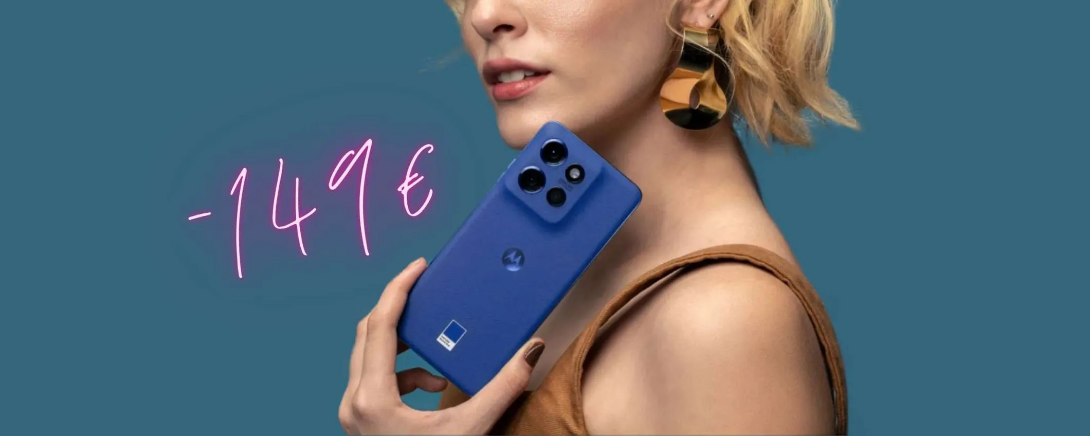 Motorola edge 50 neo con fotocamera Sony LYTIA da 50MP in SCONTO di 149€
